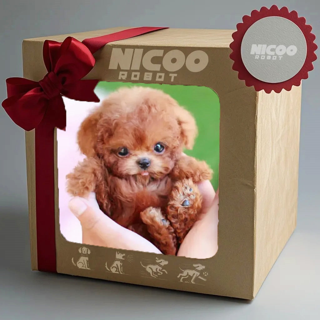 🐶NICOO - My Realistic Robot Puppy Walks, barks, and wags its tail—just like the real thing!