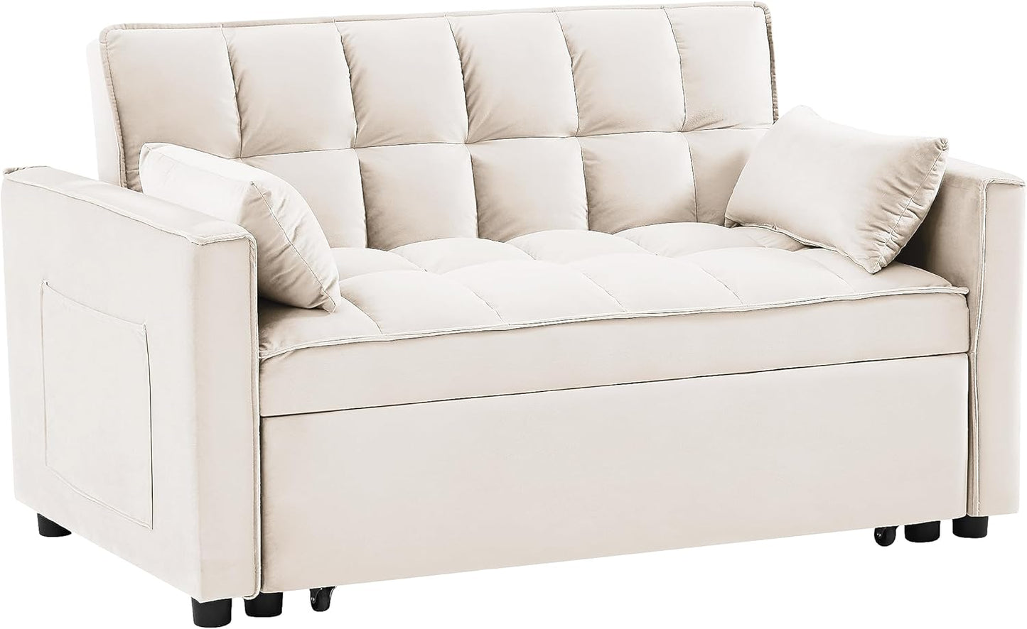 3 in 1 Convertible Pull Out Couch Bed
