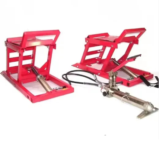Last Day For Clearance💝80% off!🔥 Hydraulic Underbody Access Car Lift with Ramp