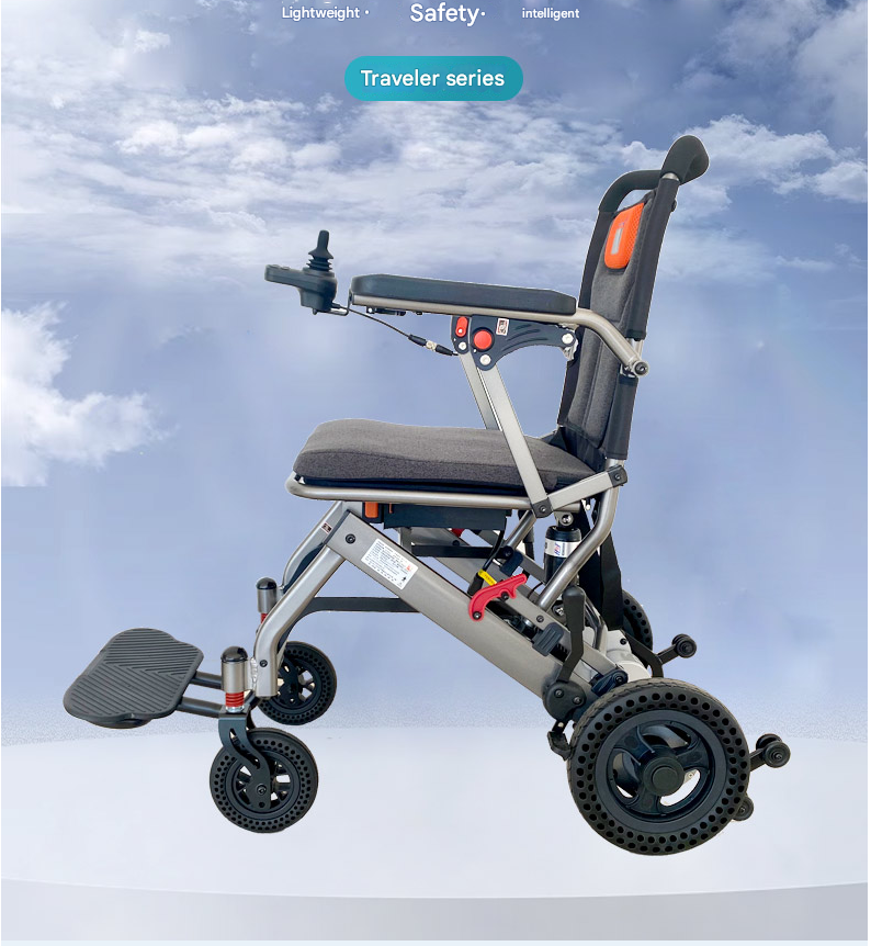 Limited Clearance Sale-3 in 1 Rollator Walker/Electric Wheelchair/Transport Chair
