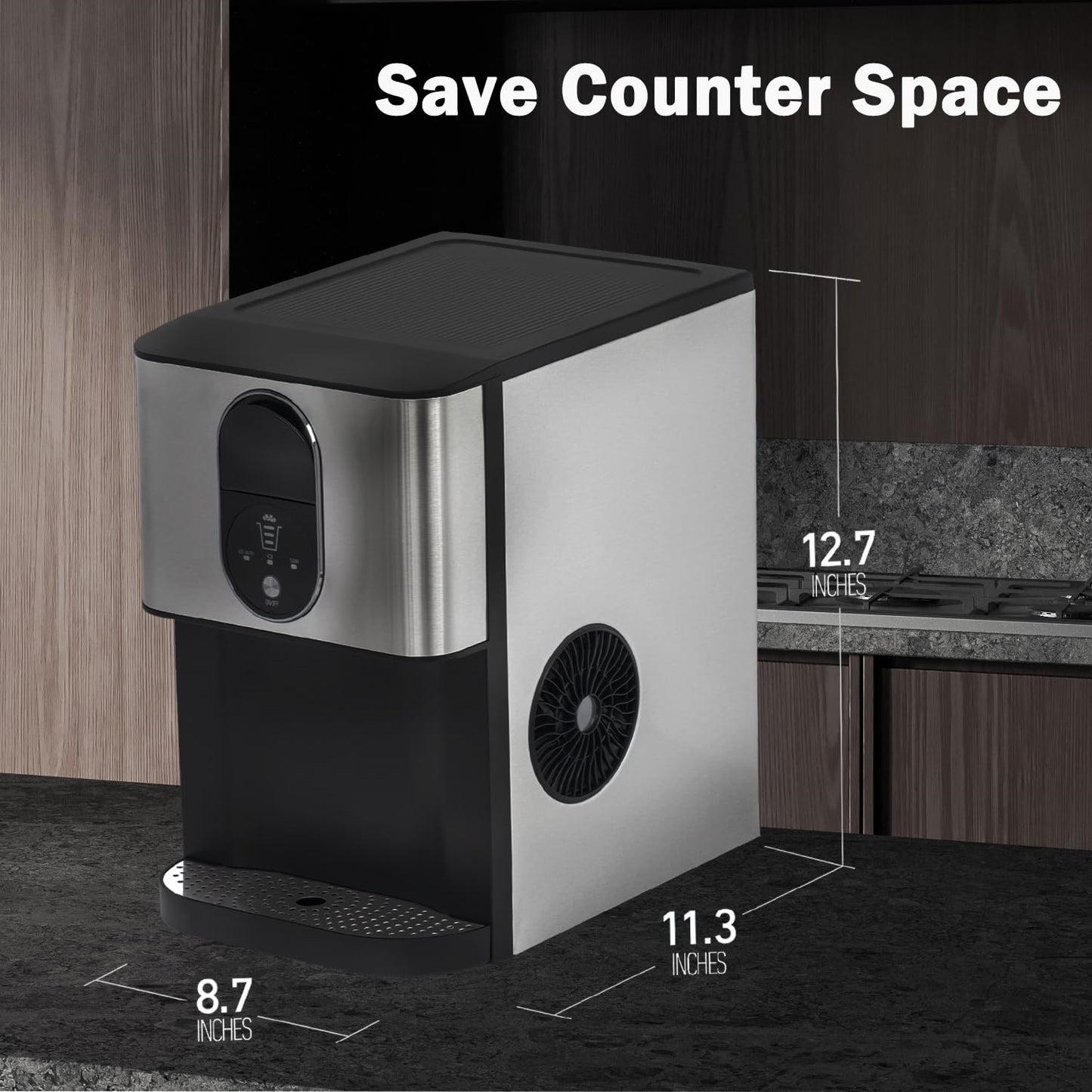 Ice Per day Countertop or portable Nugget Ice Maker
