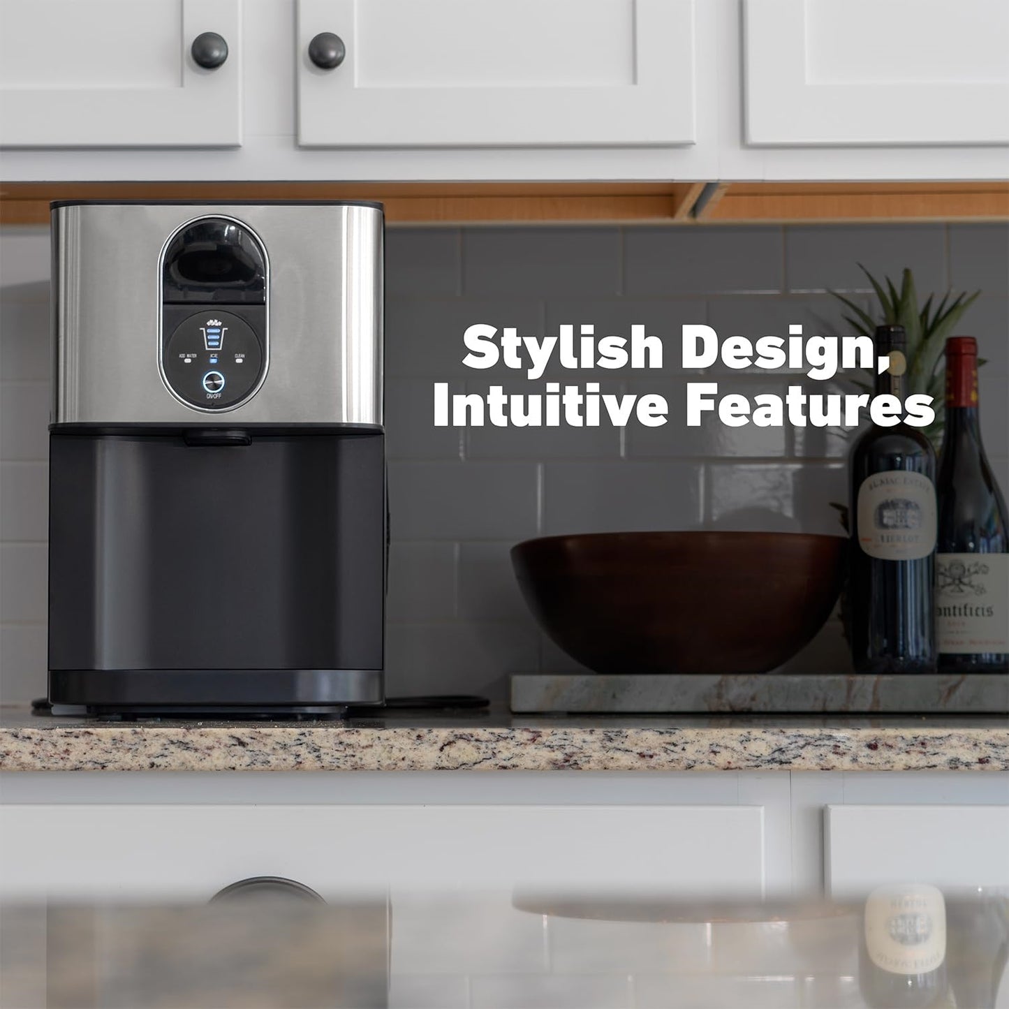 Ice Per day Countertop or portable Nugget Ice Maker