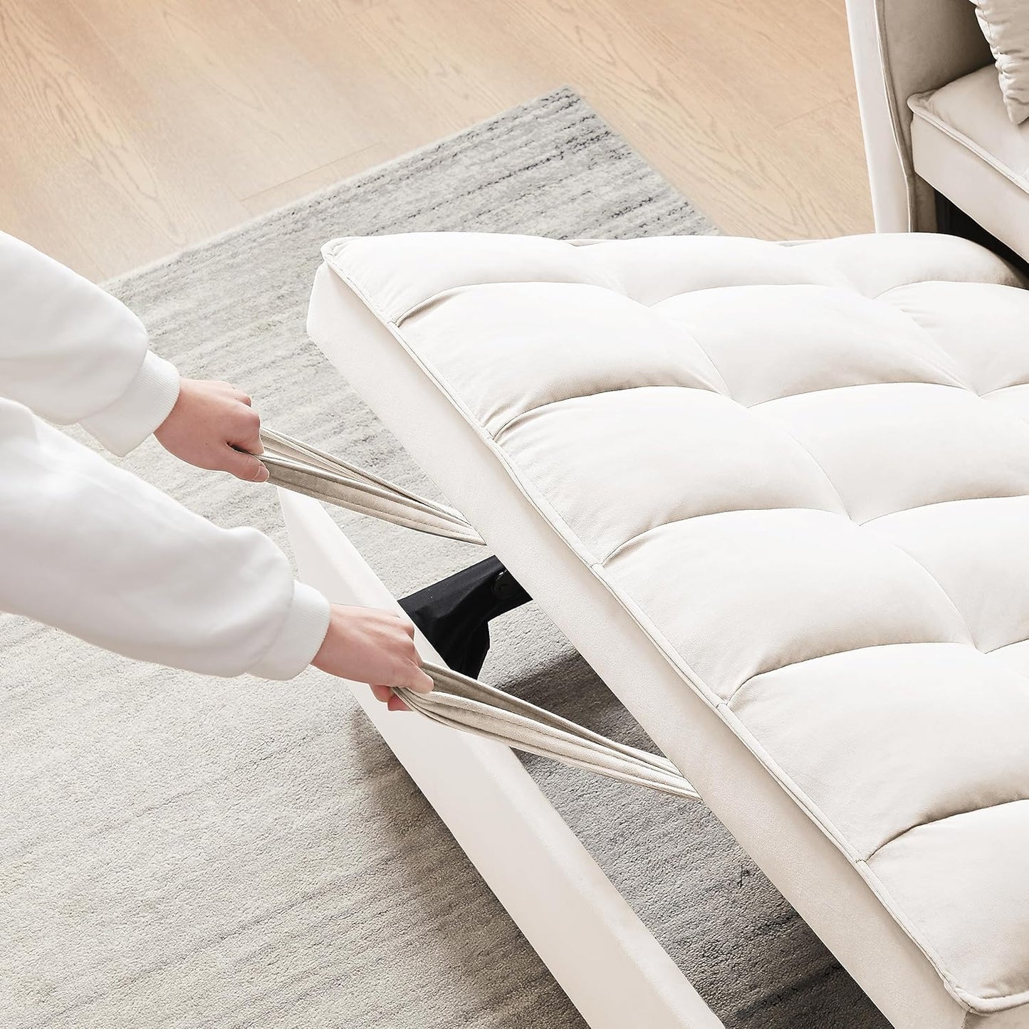 3 in 1 Convertible Pull Out Couch Bed