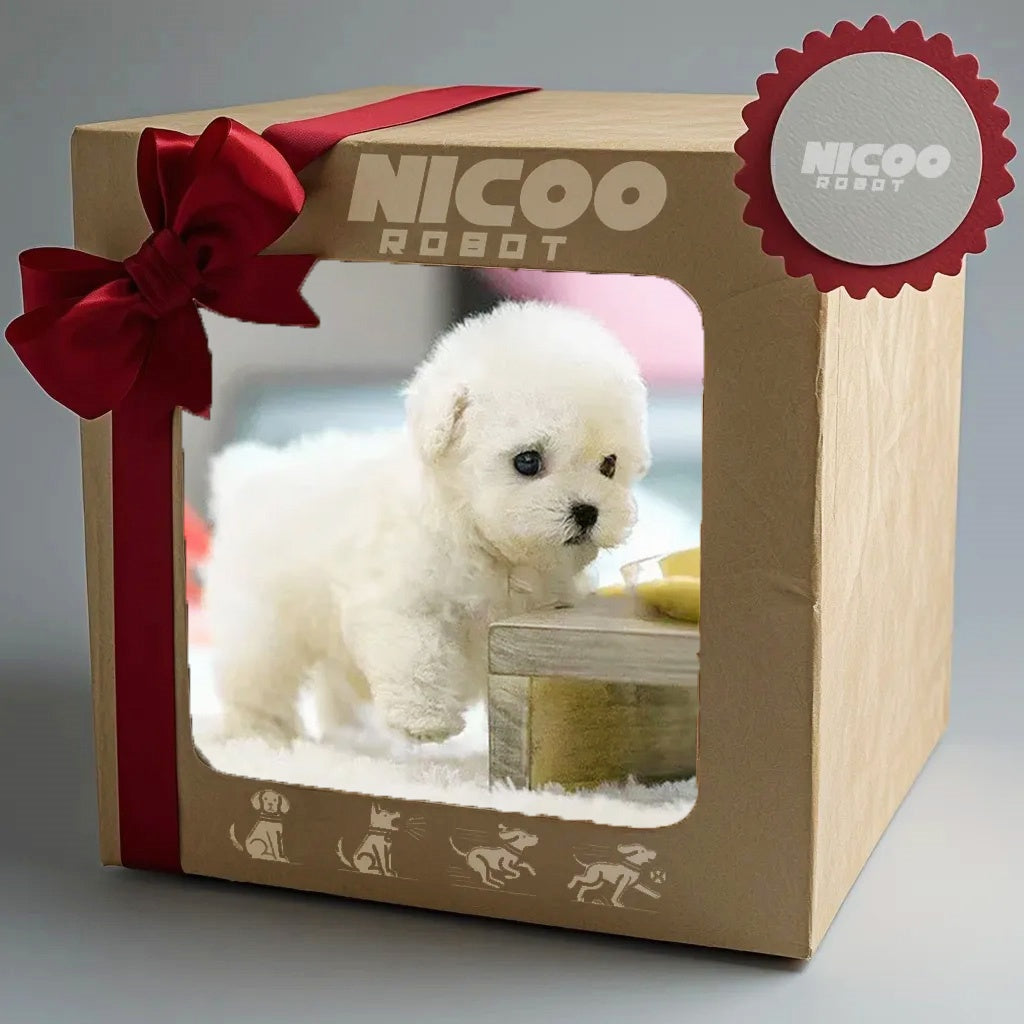 🐶NICOO - My Realistic Robot Puppy Walks, barks, and wags its tail—just like the real thing!