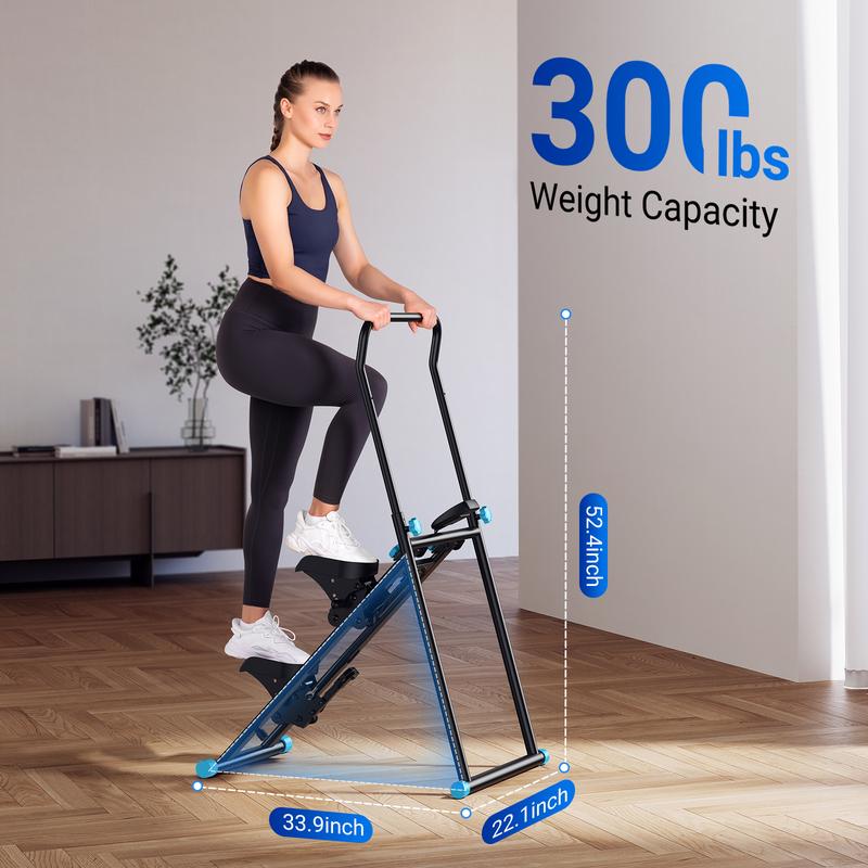 Compact Stair Stepper with Handlebars (300LBS Capacity)