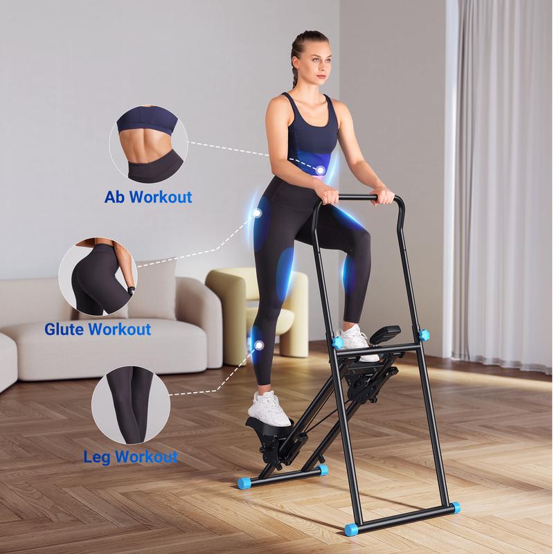 Compact Stair Stepper with Handlebars (300LBS Capacity)