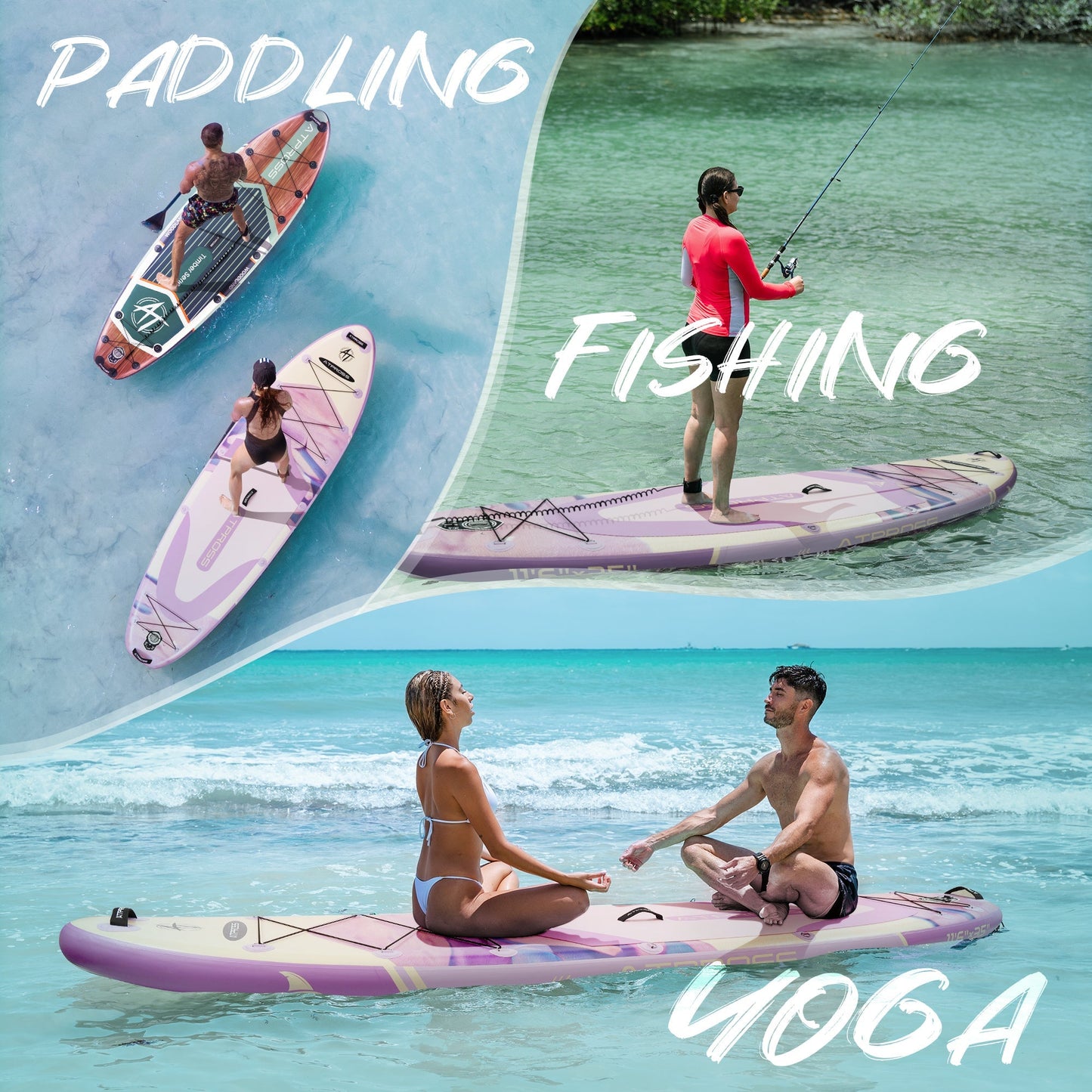 2025 New Water Play Fishing Rowing Paddle Board