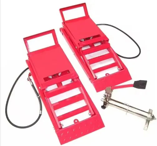 Last Day For Clearance💝80% off!🔥 Hydraulic Underbody Access Car Lift with Ramp