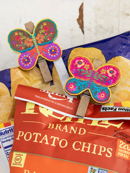 Magnet Happy Clips, Set of 2 - Butterfly