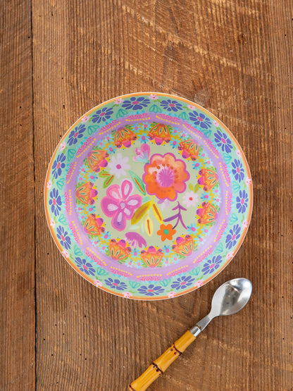 Mix & Match Melamine Dishes - Mint Bowl