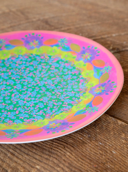 Mix & Match Melamine Dishes - Coral Dinner Plate