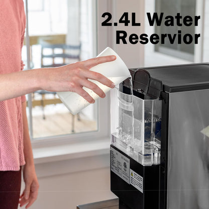 Ice Per day Countertop or portable Nugget Ice Maker