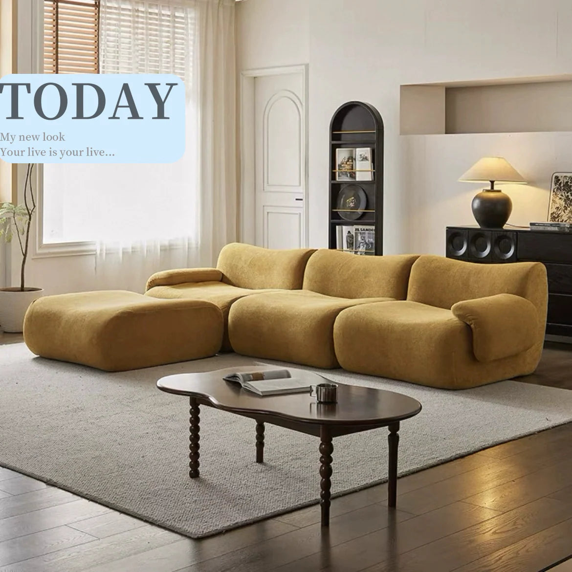 Bamboo Compression Sofa