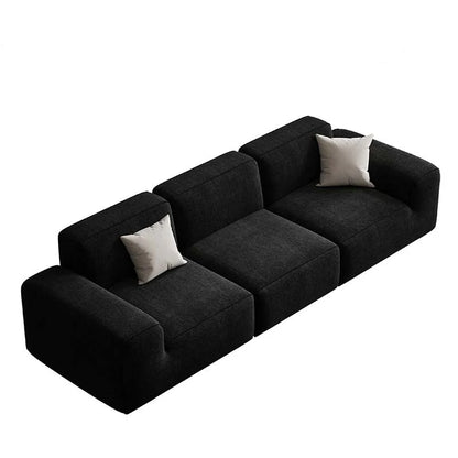 Compressed rolled-up sofa