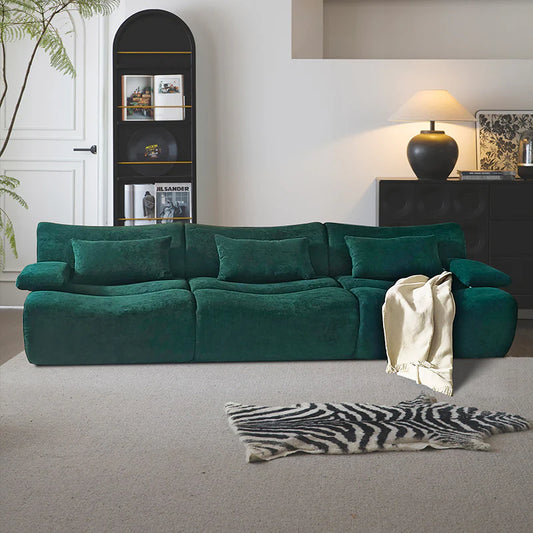 Compressed Fabric Sofa