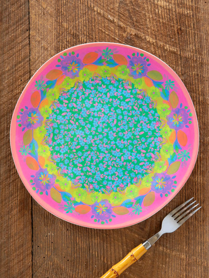 Mix & Match Melamine Dishes - Coral Dinner Plate