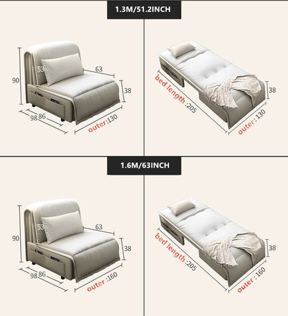 Limited Stock🔥Buy 1 Get 1 Free🎁Remote Controlled Power Sleeper Sofa Bed