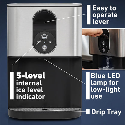 Ice Per day Countertop or portable Nugget Ice Maker